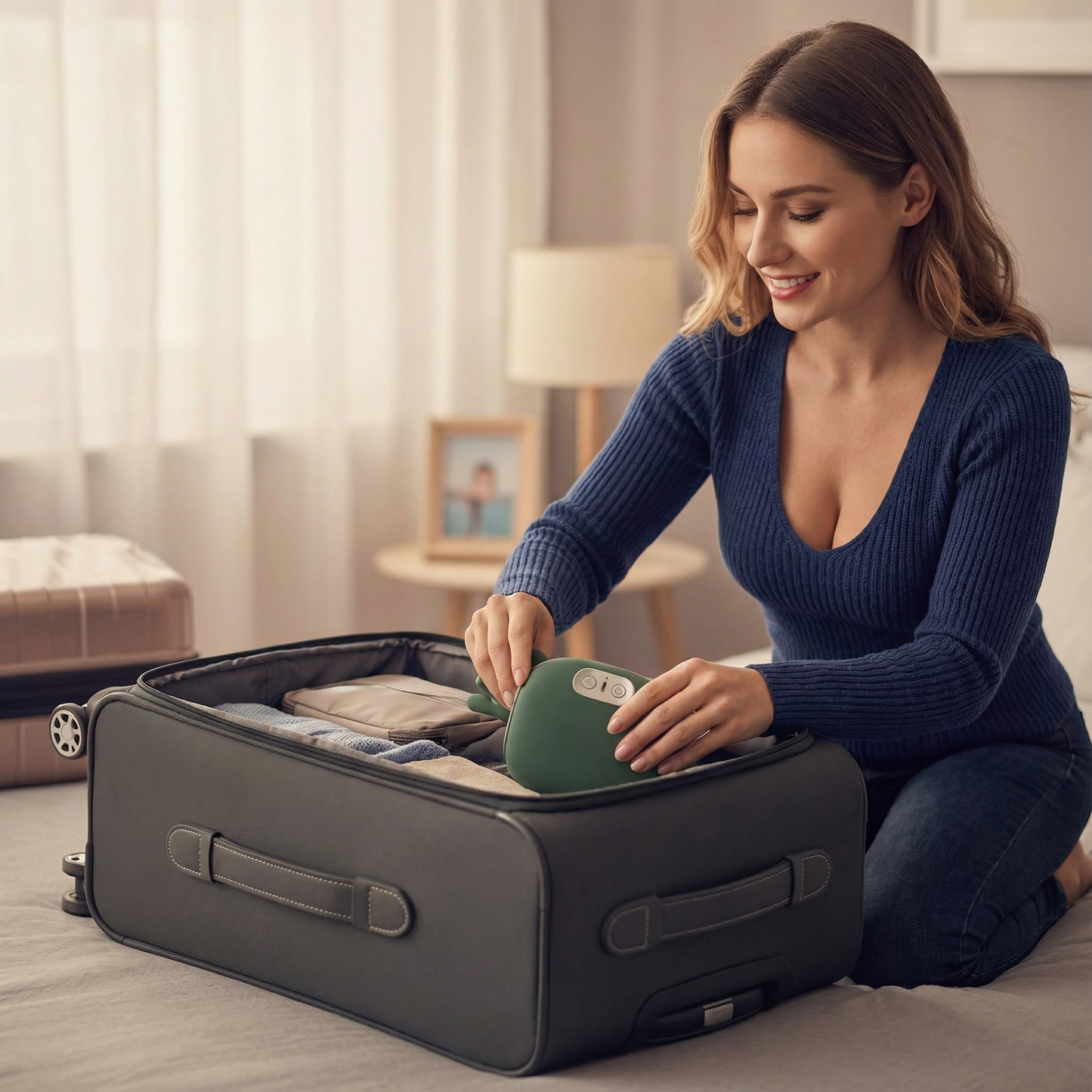 Kabelloses Nacken-Entspannungsmassagegerät