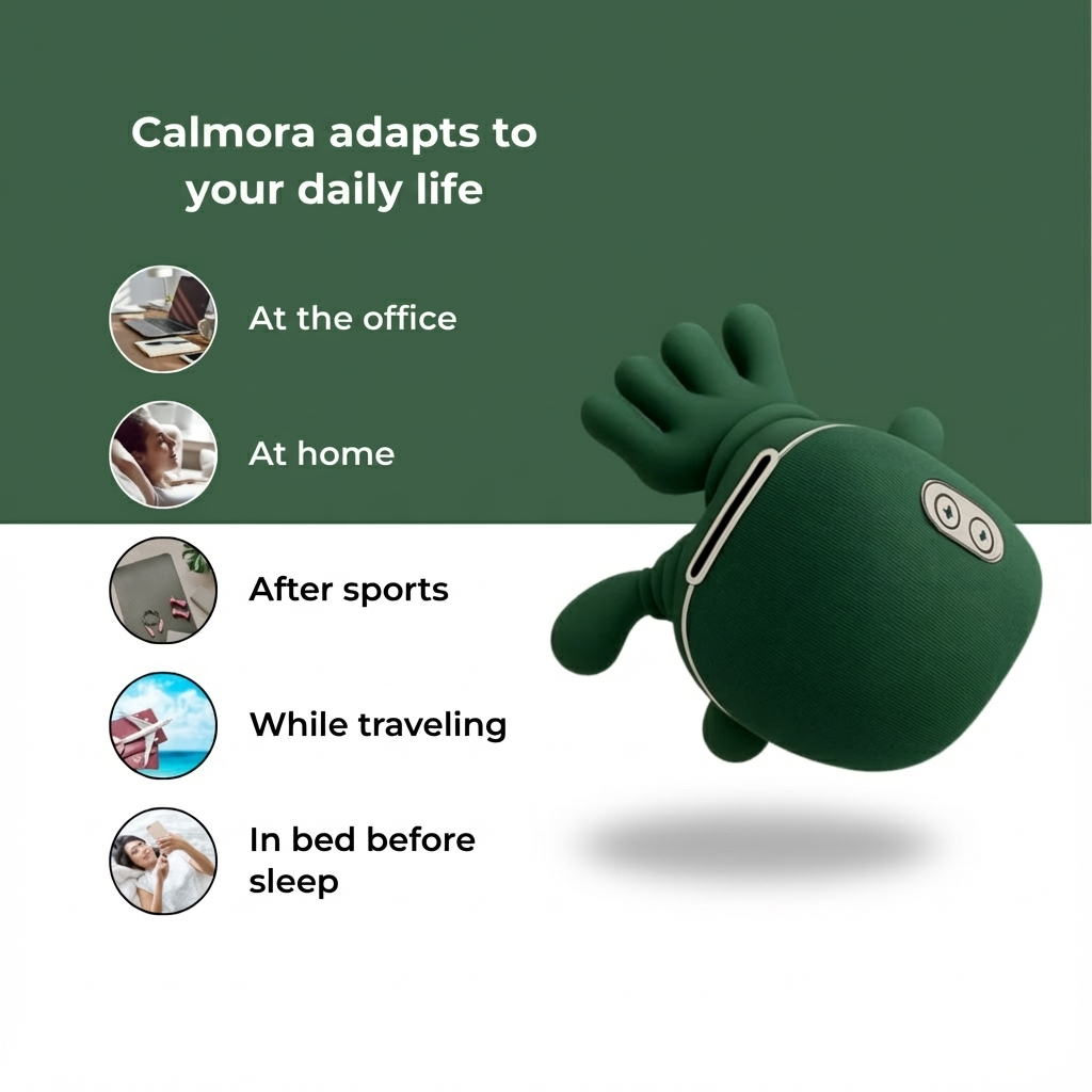 Kabelloses Nacken-Entspannungsmassagegerät