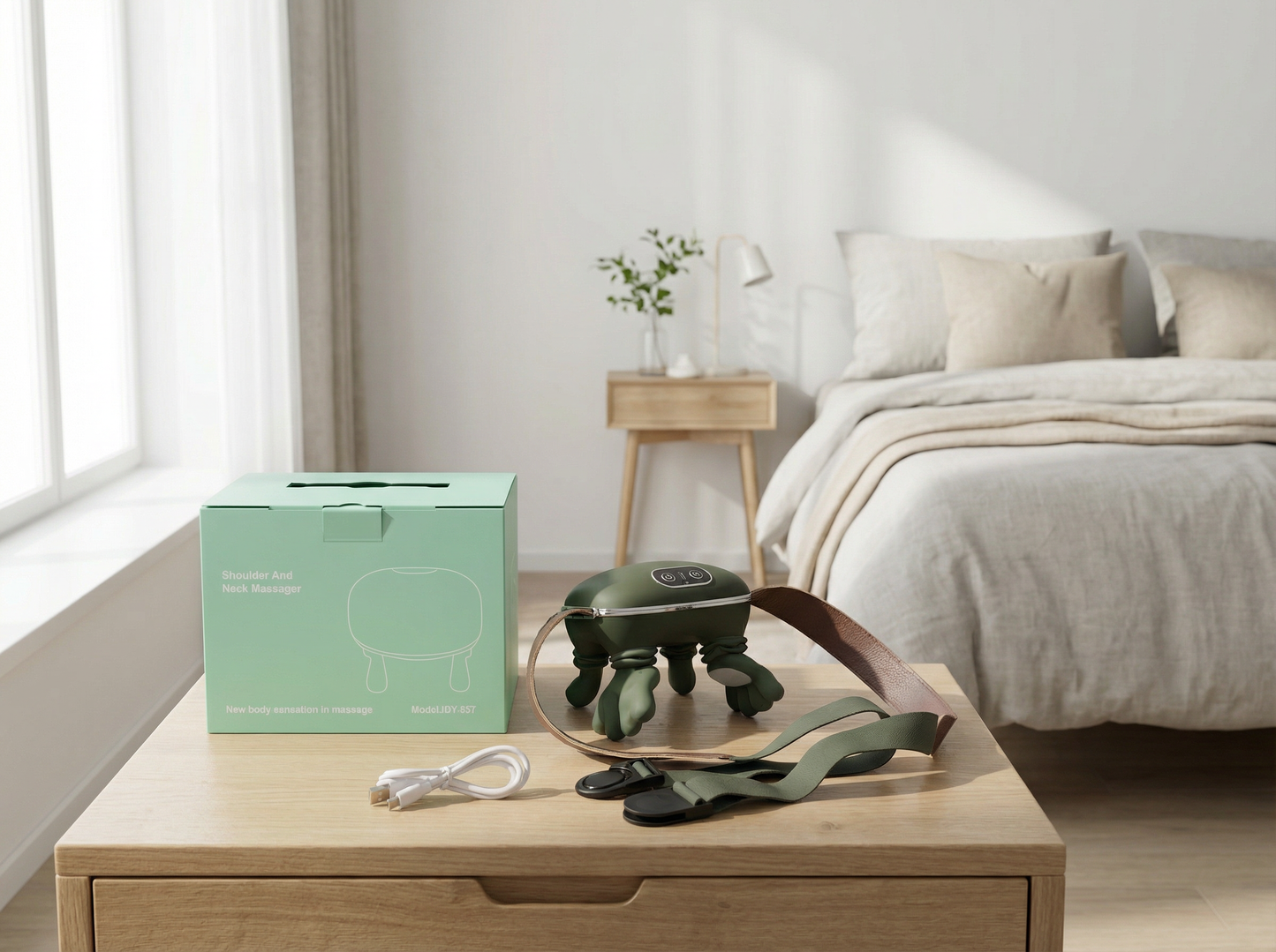 Kabelloses Nacken-Entspannungsmassagegerät