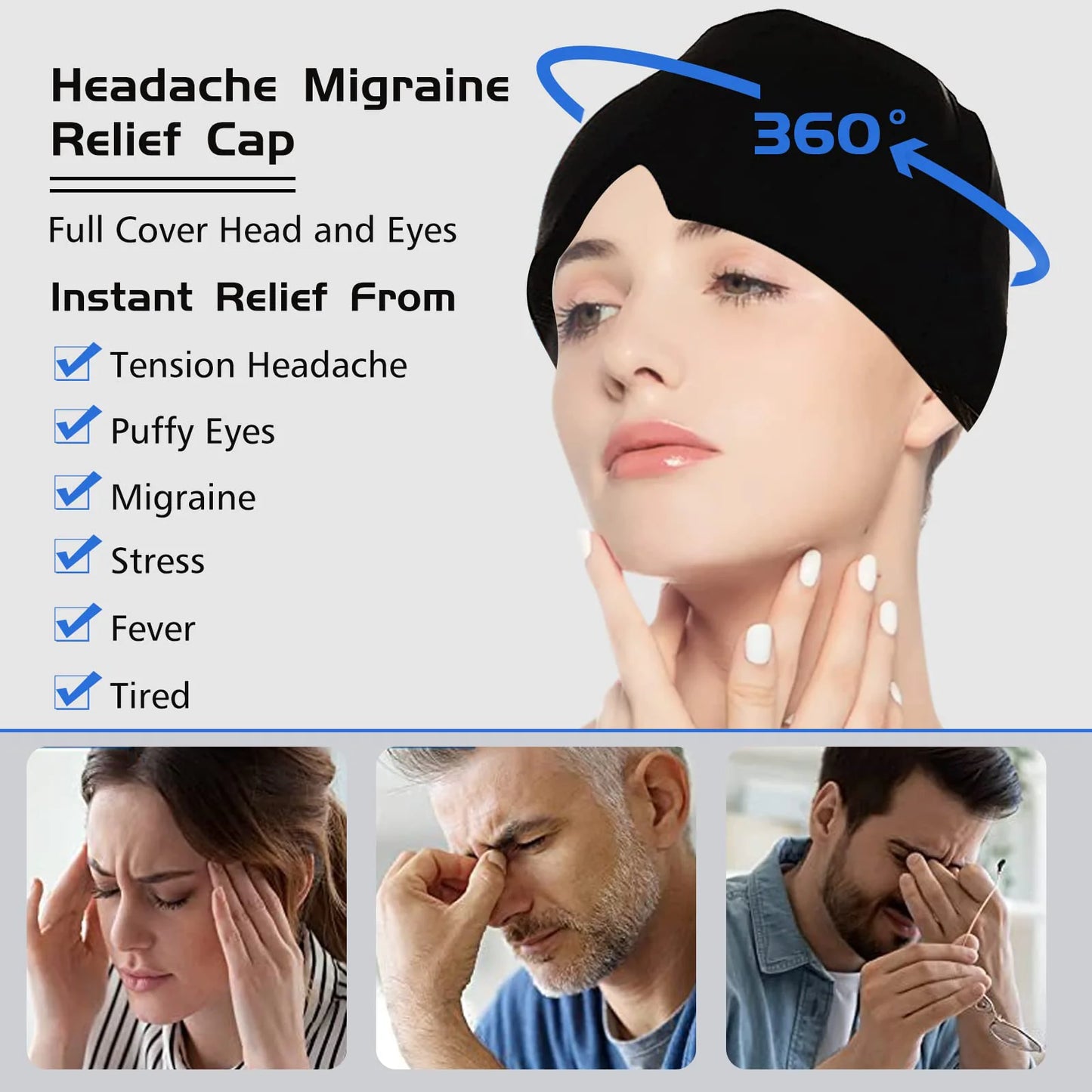 Calmora Migraine Relief Cap